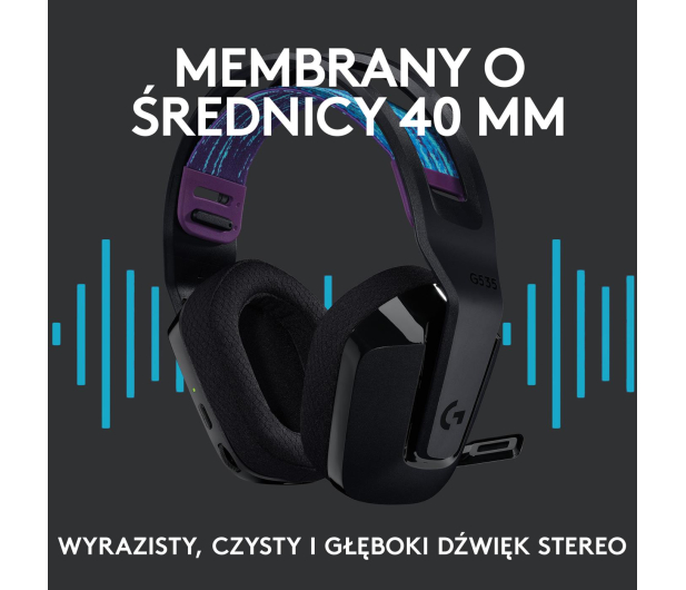 LOGITECH G535 Black - 1045001 - zdjęcie 14
